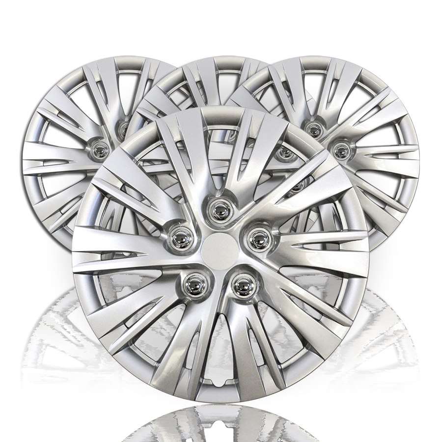 15" Set of 4 Wheel Covers Snap On Hubcaps Full Hub Caps fit R15 Tire